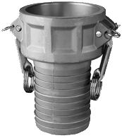 Type C Coupler X Hose Shank