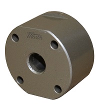 #10 Coupling Flange with 40MM Bore- 12MM Keyway