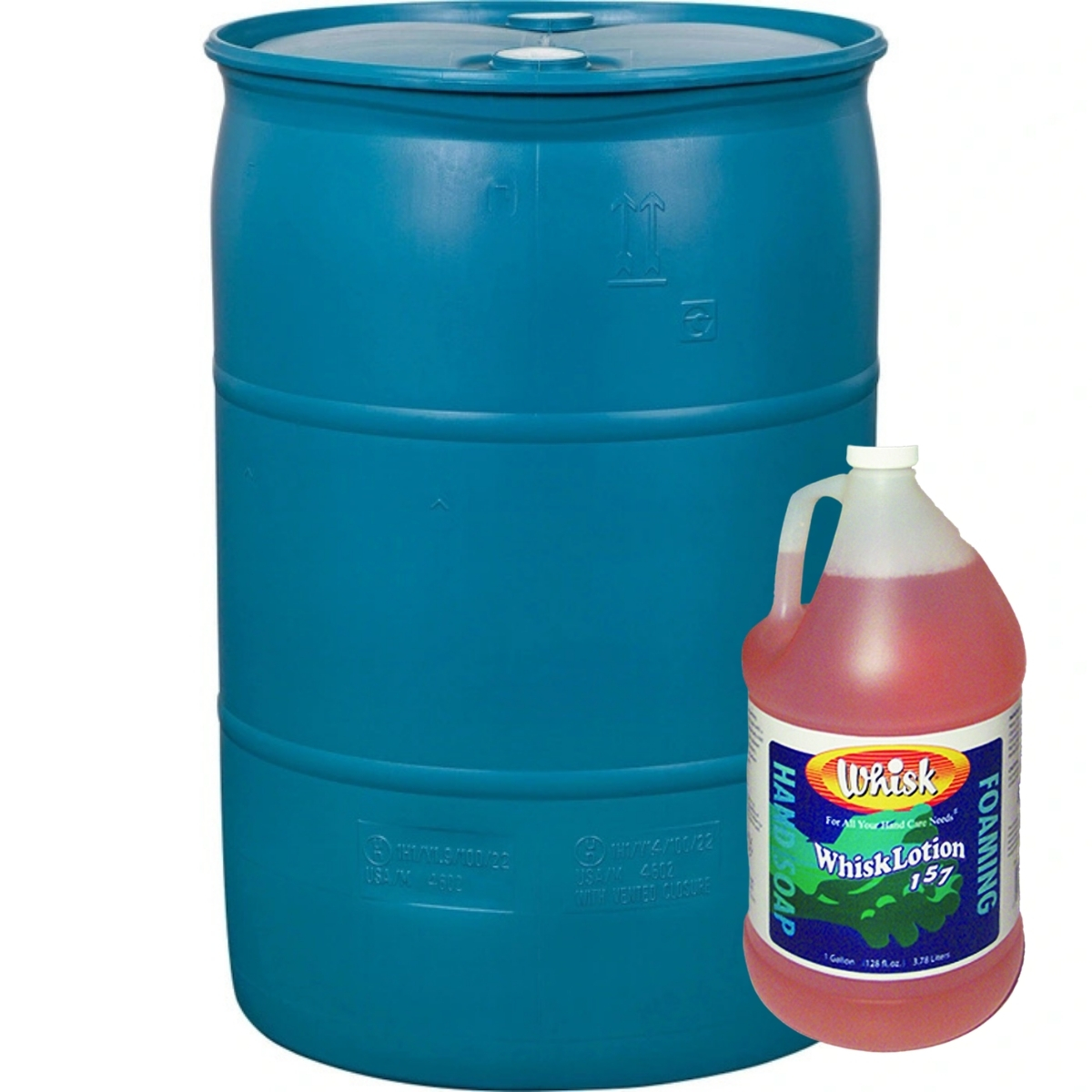 WhiskLotion 157 Pink Foam Lotion Soap, Foam, 55 Gal, case of 1
