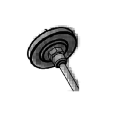 50-400 Deg Temperature Gauge for Challenger Pumps