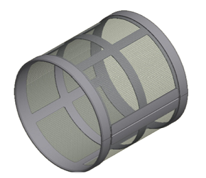 Intake Filter Assembly for Challenger 887 Vacuum Pump