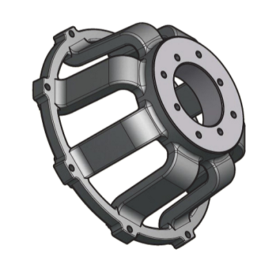 Hydraulic Adapter for Challenger 607 Vacuum Pump