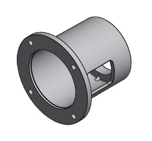 Hydraulic Adapter for Challenger 304 Vacuum Pump