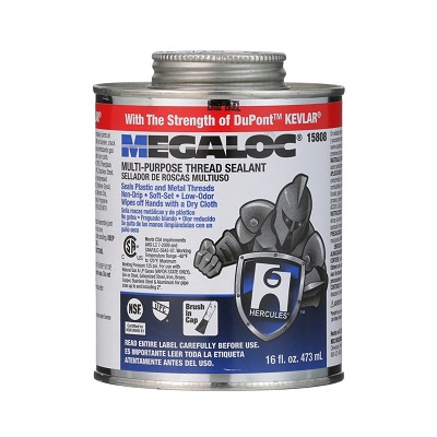 Hercules Megaloc Blue Multi-Purpose Thread Sealant - 16oz