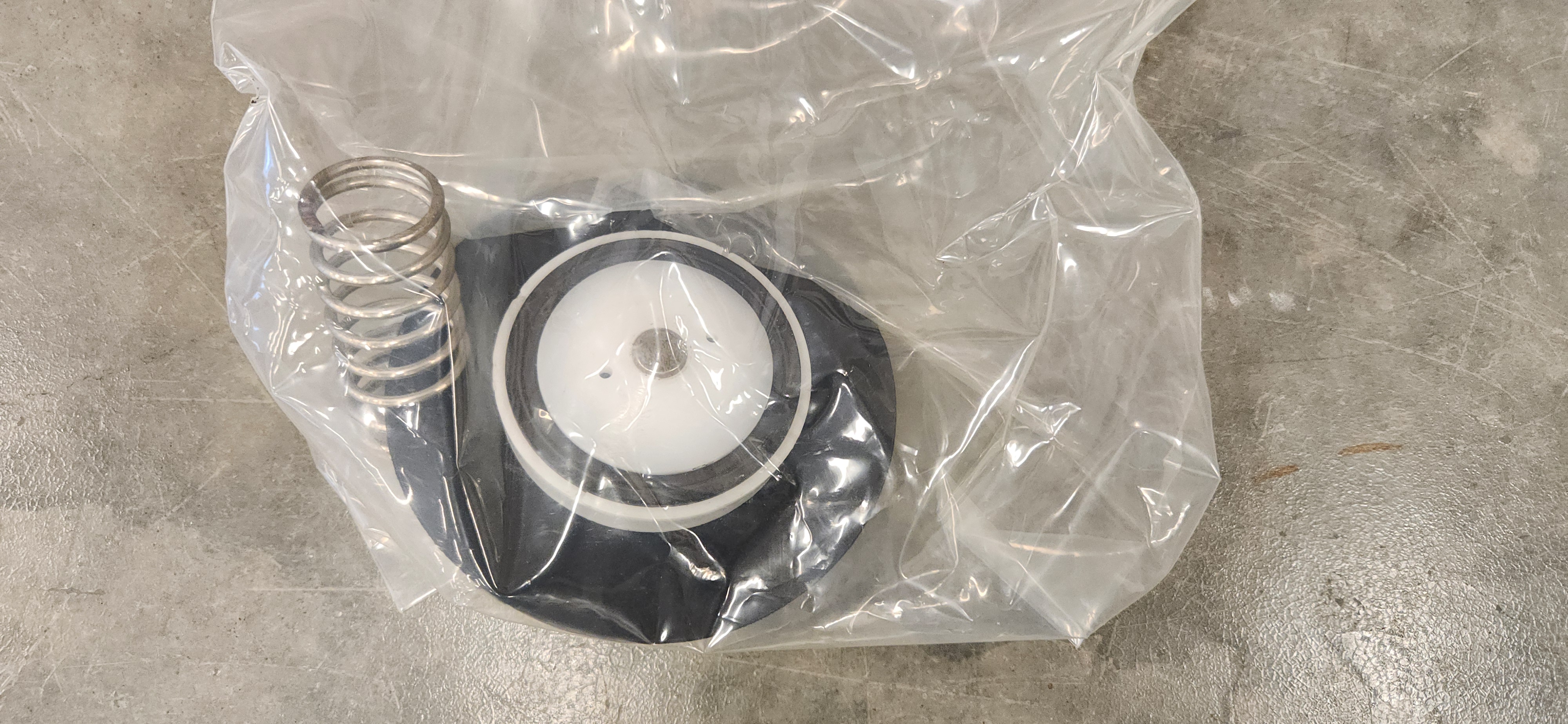 2.5in THREADED DIAPHRAGM VALVE REBUILD KIT - 5in OD SEAL