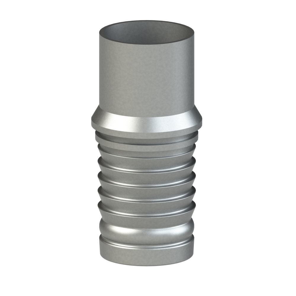 PT Coupling ProGrip 5783015 Sanitary Tube End Body, 3 in Tube End x 3 in Hose Shank, 304 Stainless Steel