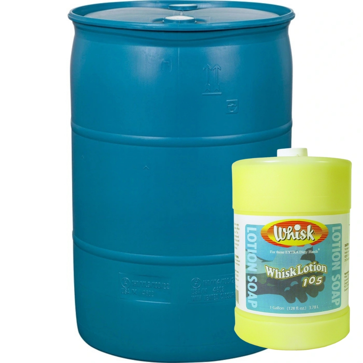 WhiskLotion 105 Yellow Lotion Soap, Liquid, 55 Gal, case of 1