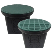 20in D-BOX W/ SOLID COVER (7 Hole) - POLYLOK