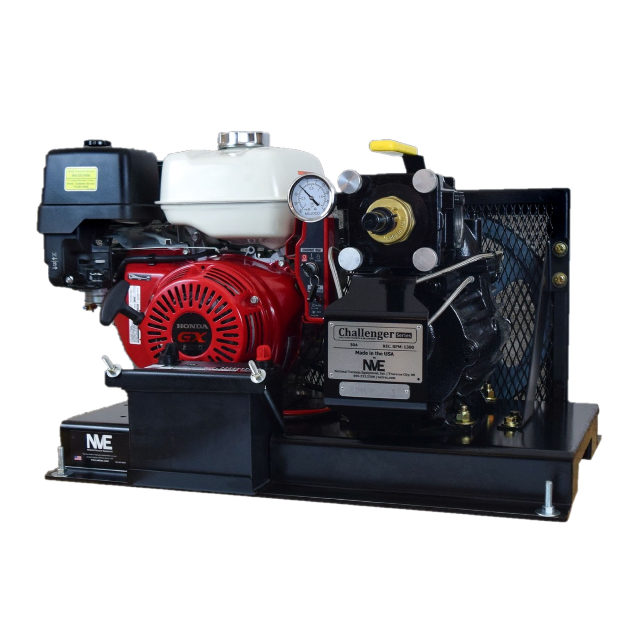 NVE Challenger 304 Auto Lubrication Engine Drive Pack - 13HP Electric Start