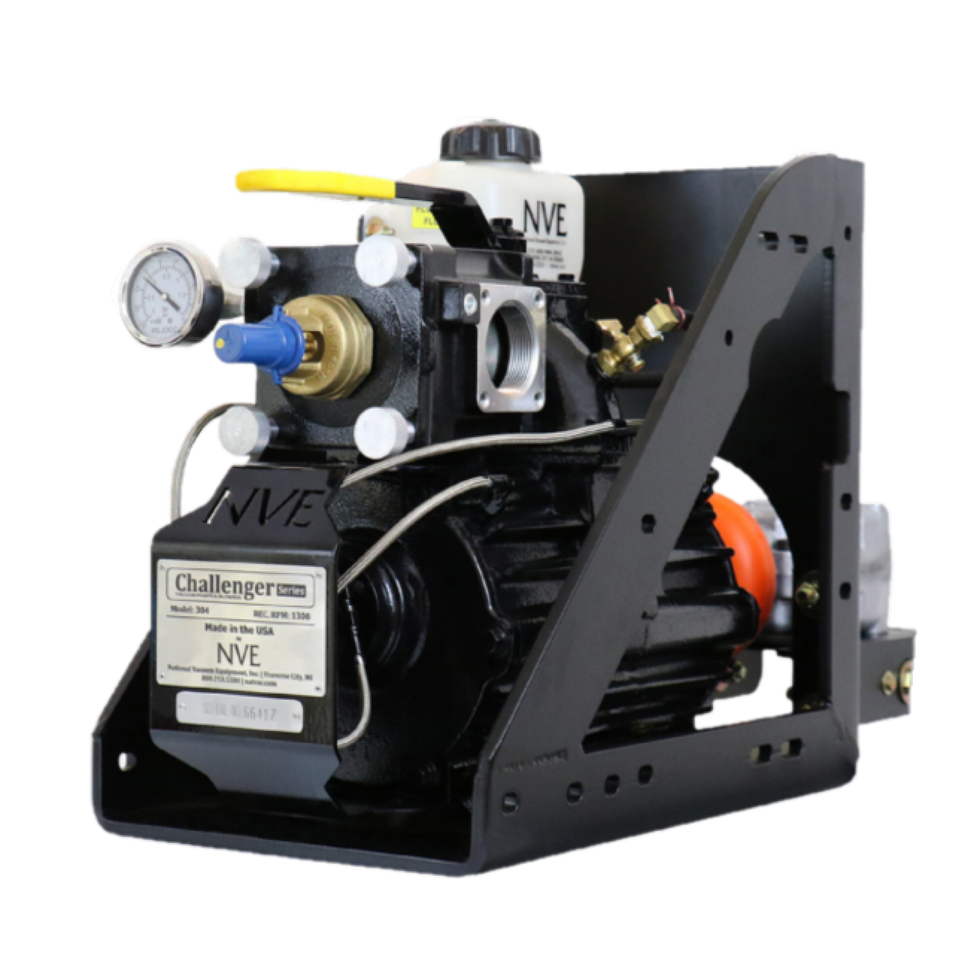 NVE Challenger 304 Auto Lubrication Pump Stand Complete Package