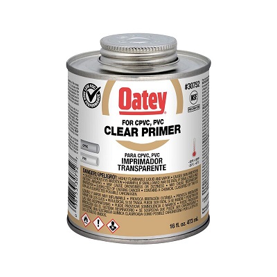 Oatey Clear Primer NSF Listed - 16oz