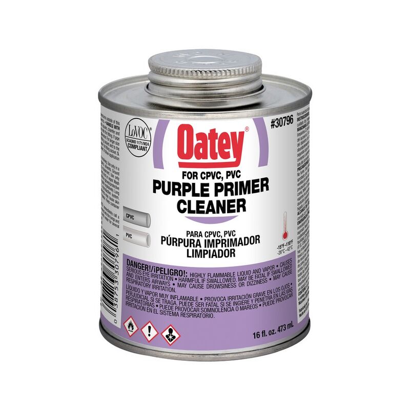 Oatey Purple Primer Cleaner - 16oz