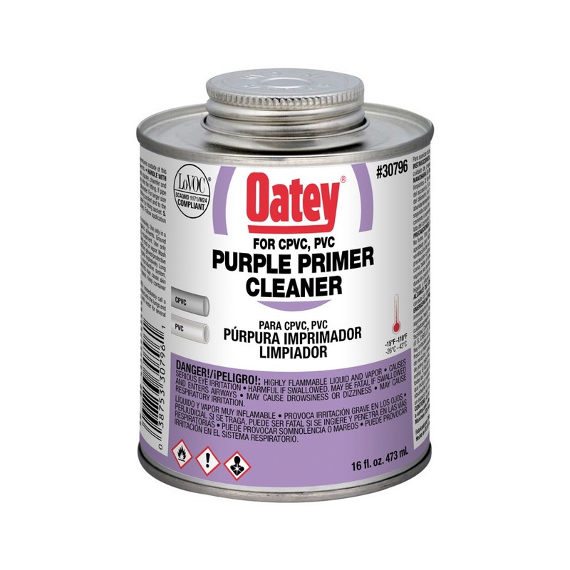 Oatey Purple Primer/Cleaner- 16oz