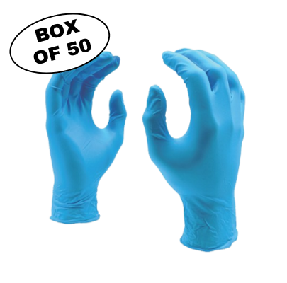 4 Mil Nitrile Disposable Glove - Powder/Latex Free