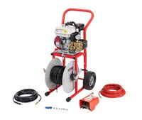 RIDGID KJ-2200-C GAS Water Jetter 2200 PSI 2.4 GPM with H-30 Cart