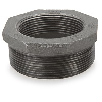 Hex Bushing, 150# Malleable Black Iron