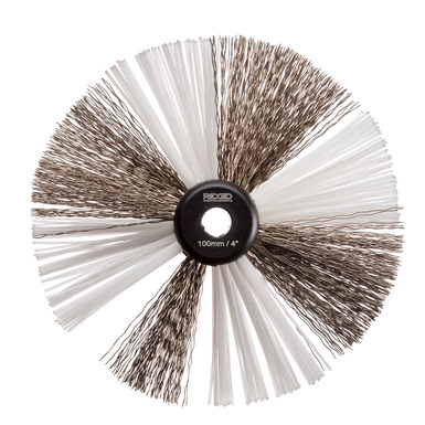 RIDGID Nylon/Steel Cleaning Brush Attachment