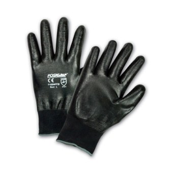 Black Nitrile Full Dip Glove
