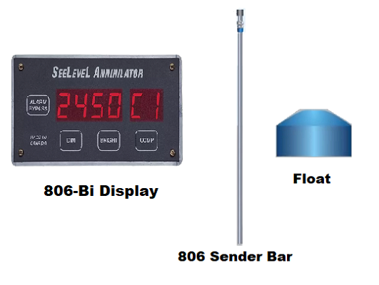 Garnet SeeLeveL Annihilator Digital Tank Level Indicator System - Inside Cab Display