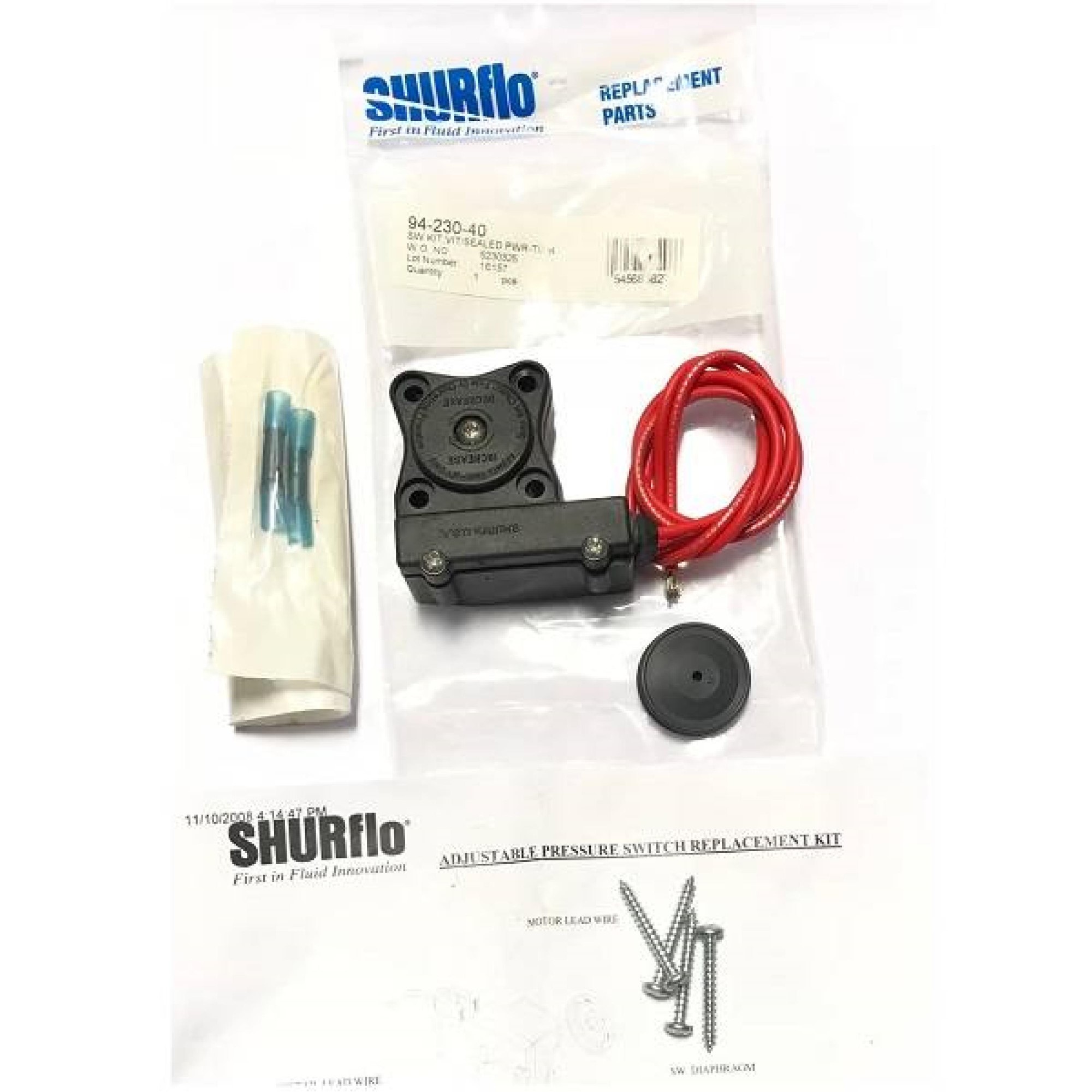 SHURflo Housing - 4111 Series w/ Switch Assembly