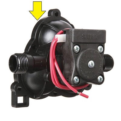 SHURflo Housing for 2088/4111 Series - Switch Side, Housing Only