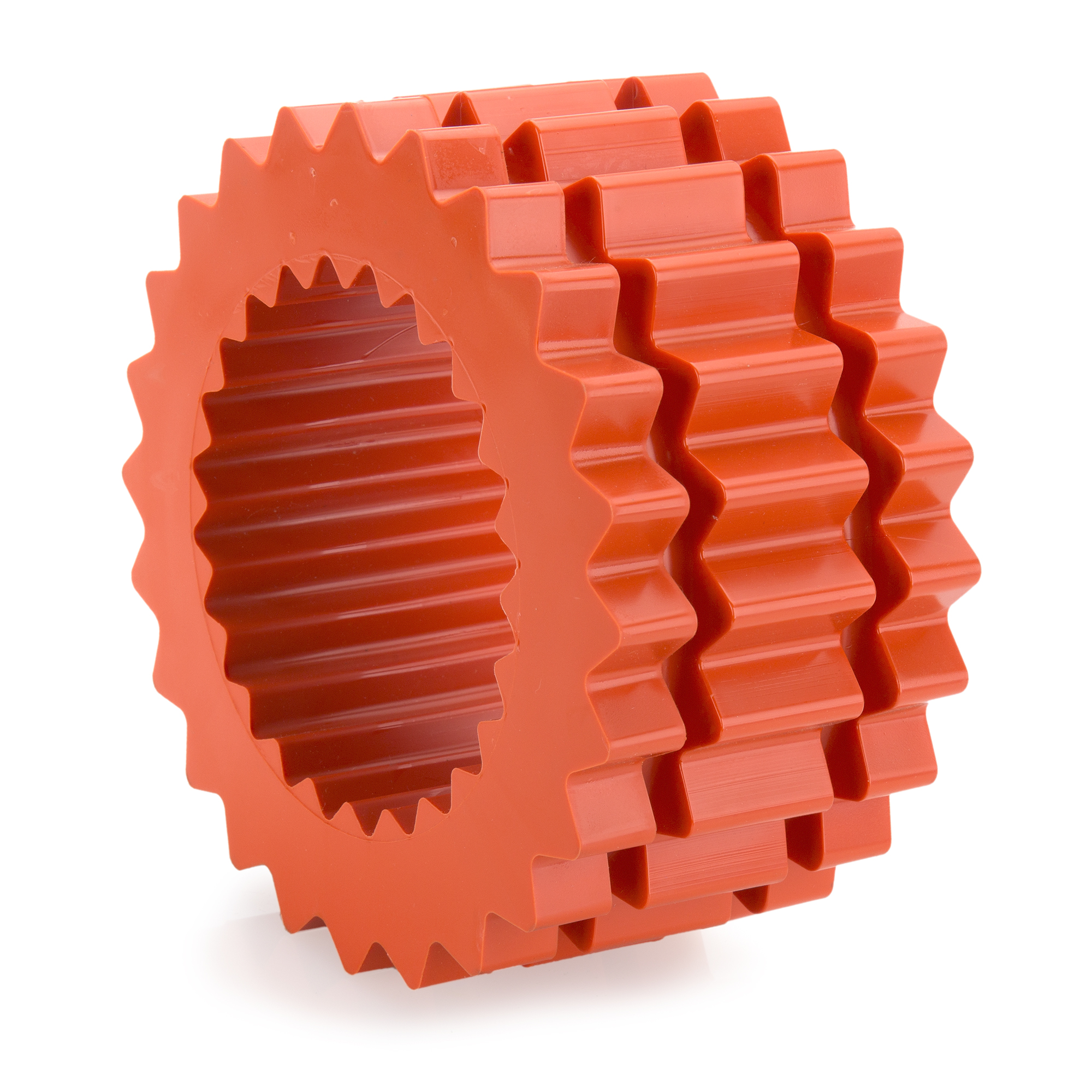 Heavy Duty Rubber Protection Sleeve, Orange Hytrel Rubber