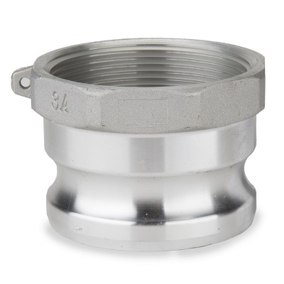 Type A Male Adapter x Female NPT - Aluminum