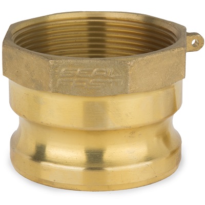 Type A Male Adapter x Female NPT - Brass