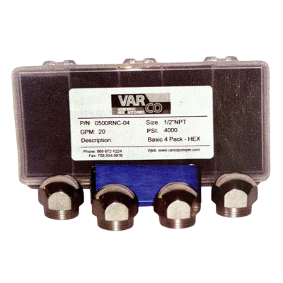 Hex Nose Jetter Nozzle Kit