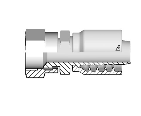 JIC Female Swivel, 37 Degree Seat