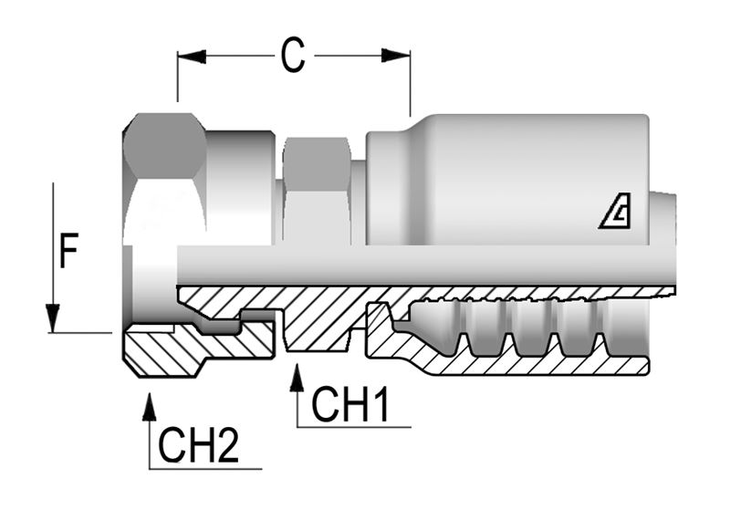 NPSM Female Pipe Thread Swivel