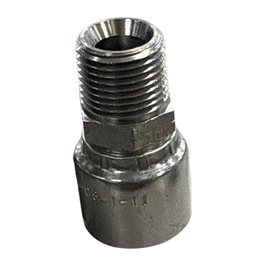 NPTF Solid Male Pipe Thread 60 Degree Seat - Hydraulic Fitting