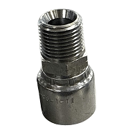 NPTF Solid Male Pipe Thread 60 Degree Seat - Hydraulic Fitting