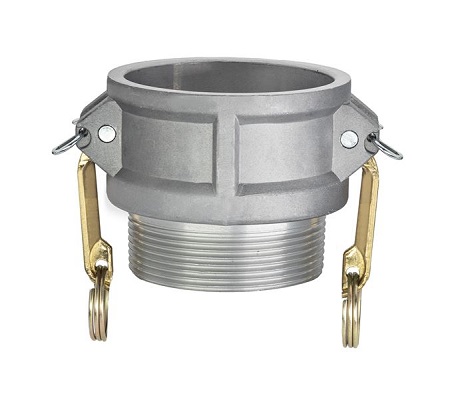 Type B Female Coupler x Male NPT - Aluminum