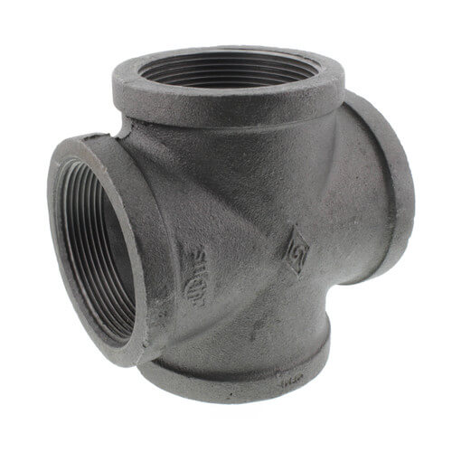 Black Steel Pipe Cross