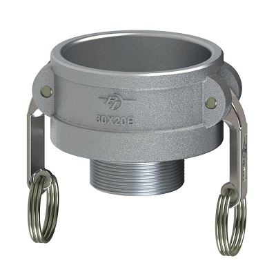 Type BR Female Coupler x Male NPT - USA Aluminum