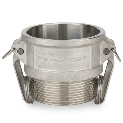 Type B Female Coupler x Male NPT - 304 Stainless Steel