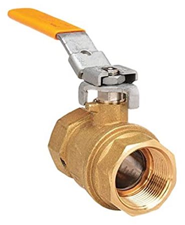 3 Inch Locking Brass Ball Valve