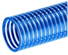 2 Blue Water Suction Hose - LOW TEMP - Uncoupled