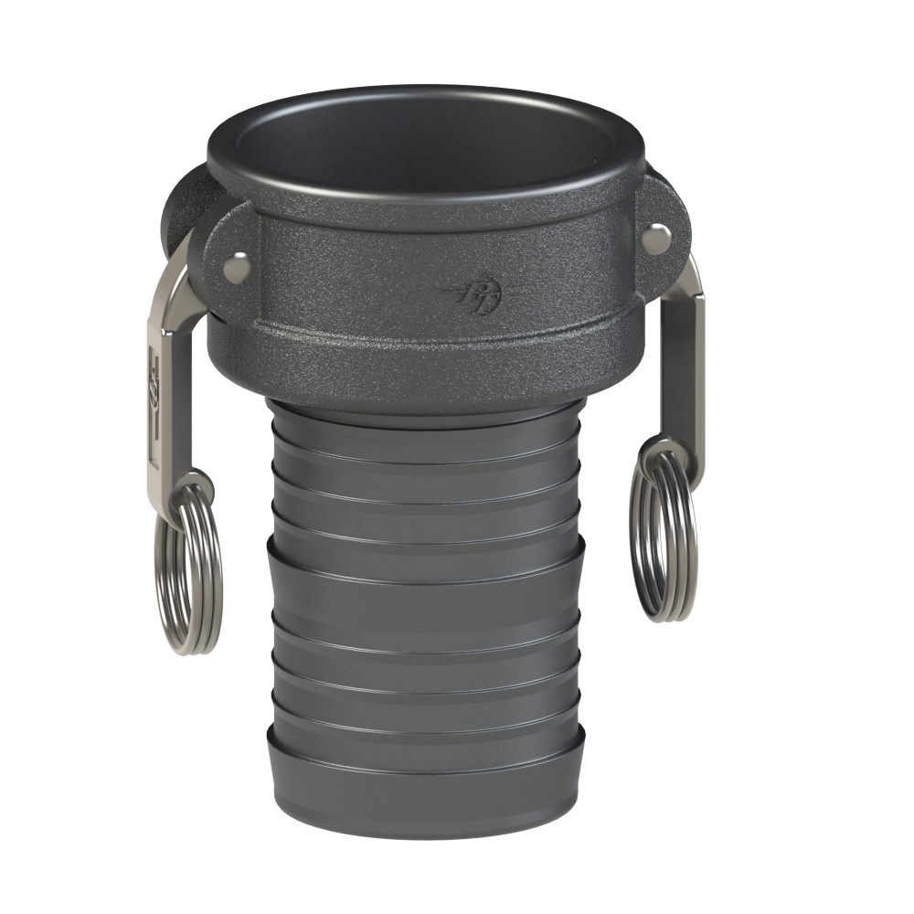 PT Coupling Sta-Lok II 2000420L2 Coupler, 2 in Type D x 2 in FNPT, Aluminum, Hard-Coated