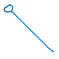 36in CHISEL POPPER MANHOLE HOOK