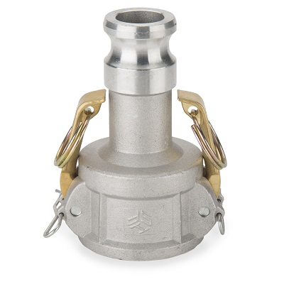 Type DA Female Coupler x Male Adapter - Aluminum