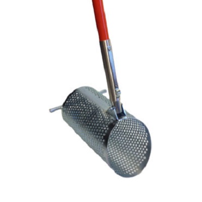 Sewer Cleaning Debris Basket, Grated - Fiberglass Pole Attachment