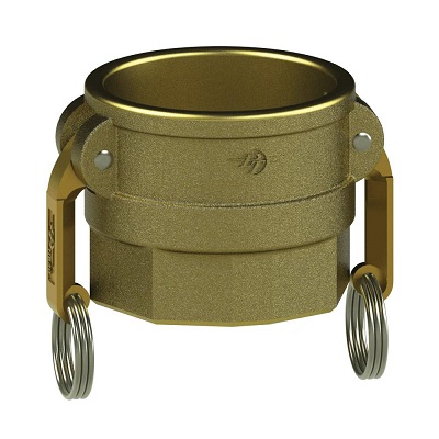 Type D Female Coupler x Female NPT - USA Brass
