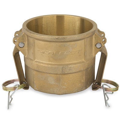 Type D Female Coupler x Female NPT - Brass