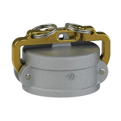Type DC Dust Cap with Pad Lock Arms - USA Aluminum