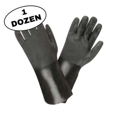 Jersey-Lined PVC Sandy Grip Glove