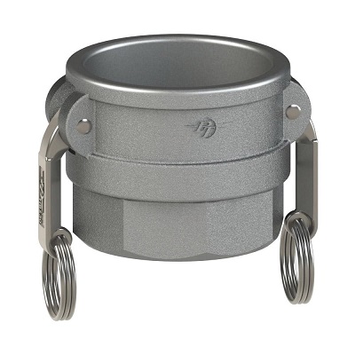Type D Female Coupler x Female NPT - USA Stainless Steel