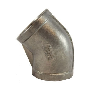 45 Degree 304 Stainless Steel Elbow