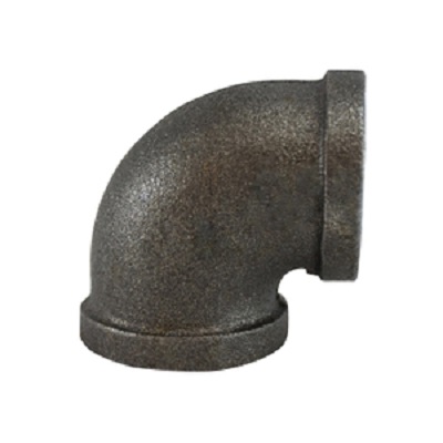 90 Degree Pipe Elbow - 150# Malleable Black Iron